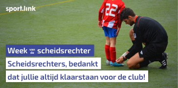 Scheidsrechters zijn onmisbaar!